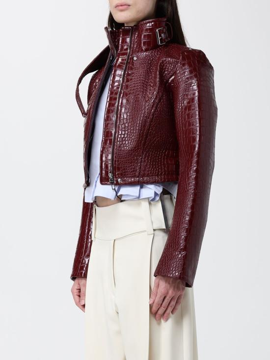 26SS 스포트막스 가죽 자켓 2612041081600 004 Red - SPORTMAX