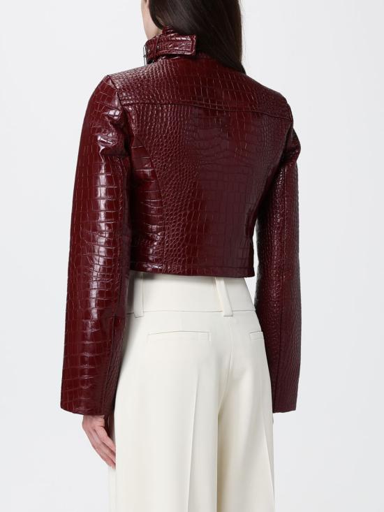 26SS 스포트막스 가죽 자켓 2612041081600 004 Red - SPORTMAX