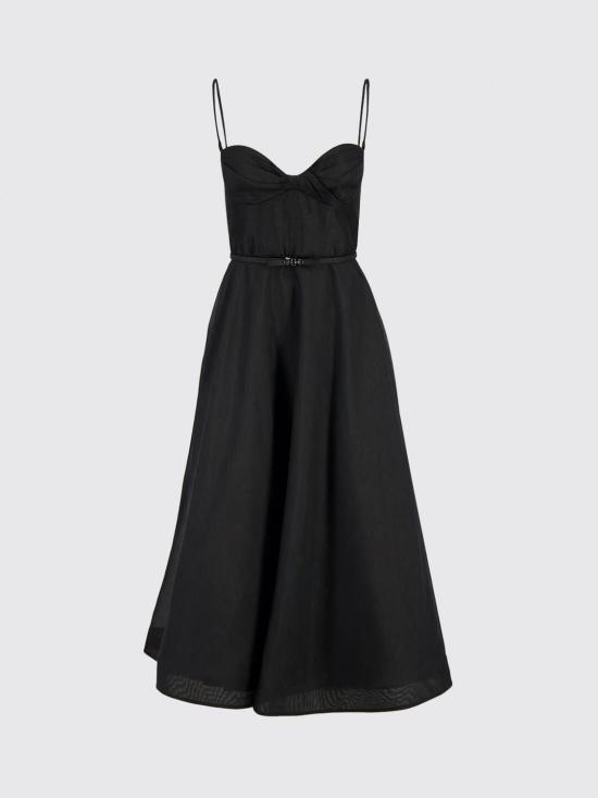 26SS 짐머만 롱 원피스 7477DS261 BLK Black - ZIMMERMANN