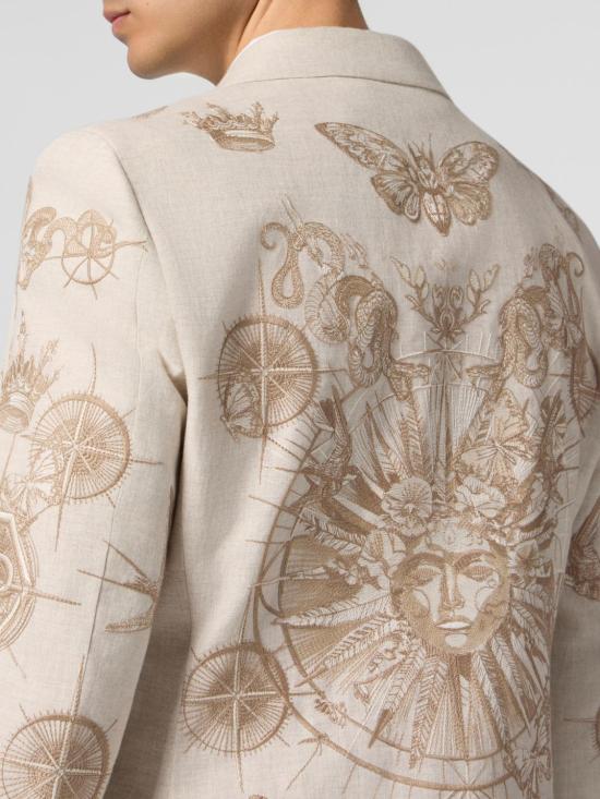 26SS 필립 플레인 수트 자켓 SAFCMRF2135PTE003N 06 Beige - PHILIPP PLEIN