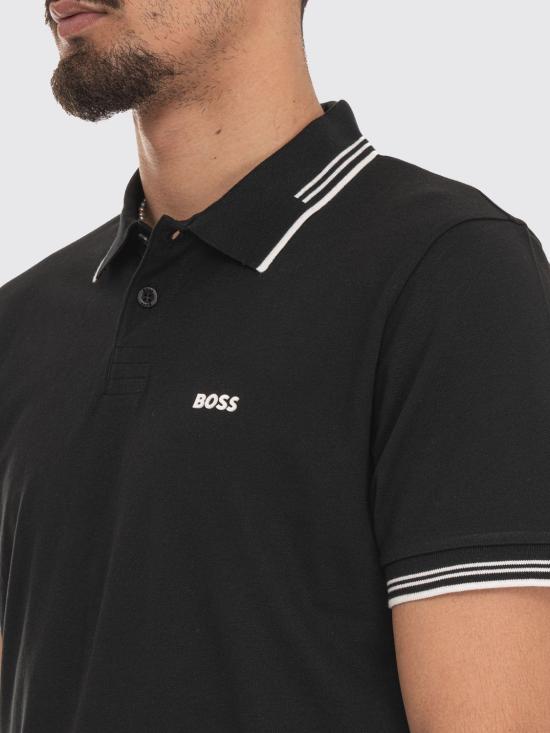 26SS 보스 폴로 티셔츠 50506193 001 Black - BOSS