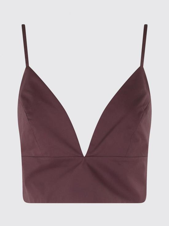 26SS 페데리카 토시 민소매 티셔츠 41352400 18 Plum - FEDERICA TOSI