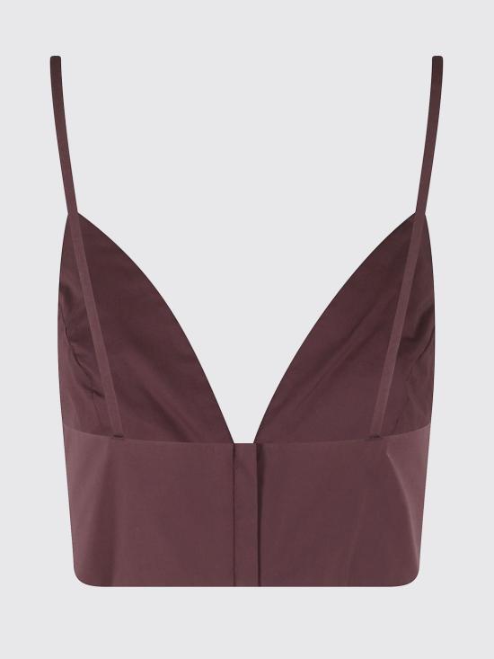 26SS 페데리카 토시 민소매 티셔츠 41352400 18 Plum - FEDERICA TOSI