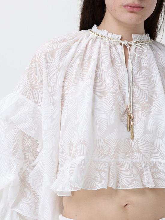 26SS 짐머만 블라우스 6883TRS263 IVO Ivory - ZIMMERMANN