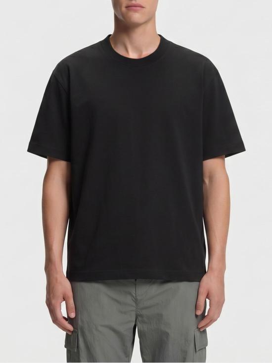 26SS 보스 반팔 티셔츠 50479928 001 Black