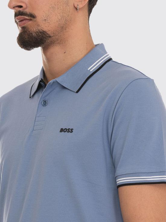 26SS 보스 폴로 티셔츠 50506193 459 Sky - BOSS