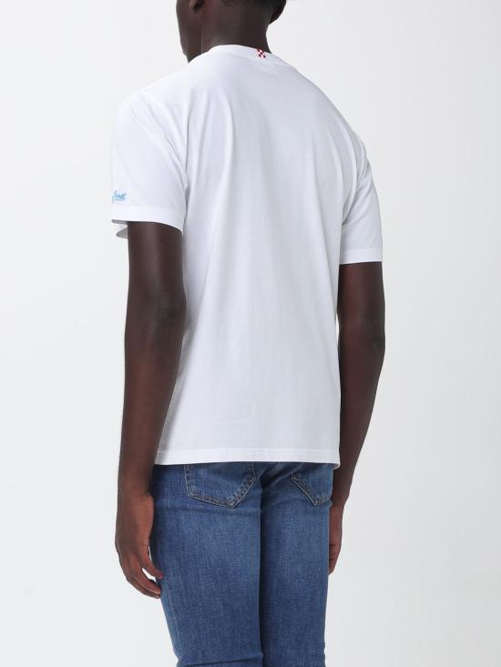 26SS 세인트바쓰 반팔 티셔츠 POT0001 07962L White - MC2 SAINT BARTH