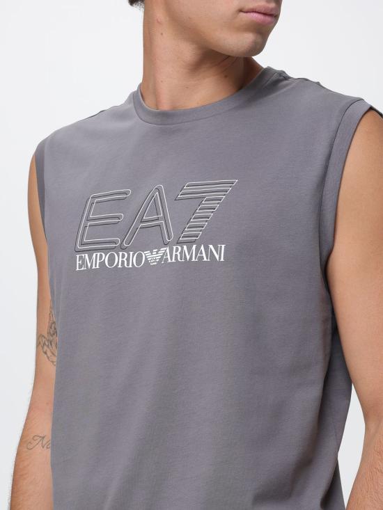 26SS 엠포리오 아르마니 민소매 티셔츠 7M001306AF10375 U8086 Grey - EMPORIO ARMANI