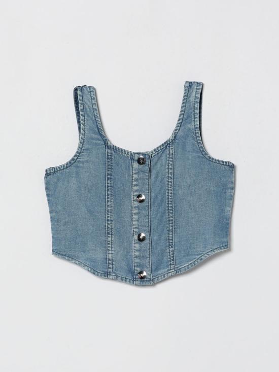 26SS [키즈] 리우조 티셔츠 GA6140D5044 77325 Denim