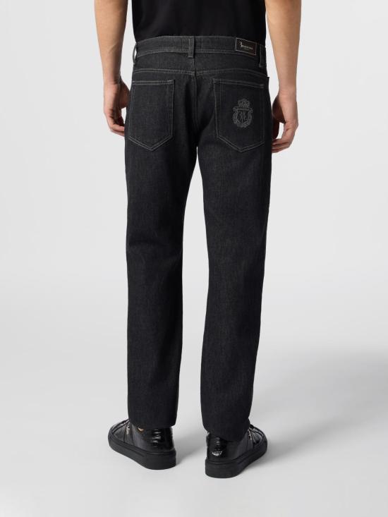 26SS 빌리어네어 데님 팬츠 BAFCMDT4317BTE001N 02 Black - BILLIONAIRE