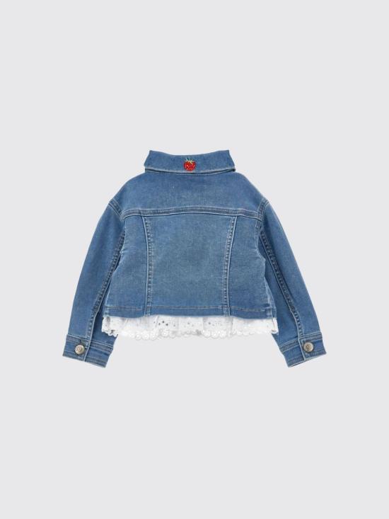 26SS [키즈] 모나리자 데님 자켓 39G104RU7017 0062 Blue - MONNALISA
