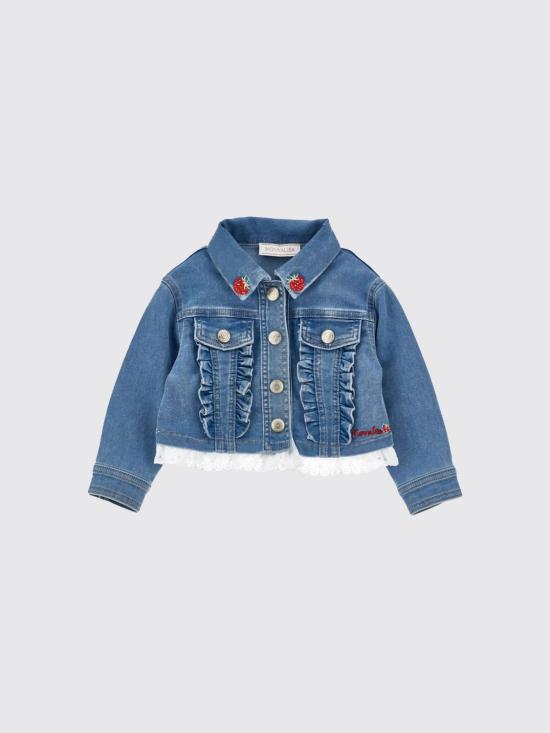 26SS [키즈] 모나리자 데님 자켓 39G104RU7017 0062 Blue