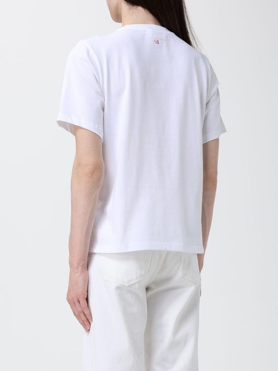 26SS 빅토리아 베컴 반팔 티셔츠 1325JTS006477A 9461 White - VICTORIA BECKHAM