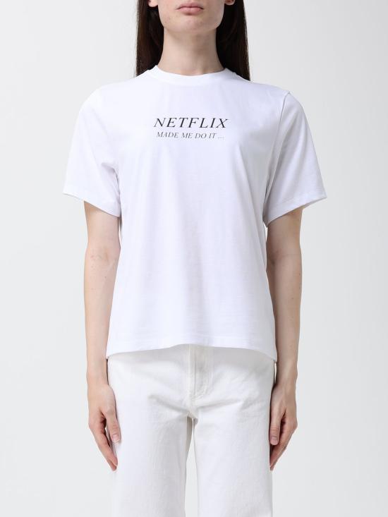26SS 빅토리아 베컴 반팔 티셔츠 1325JTS006477A 9461 White