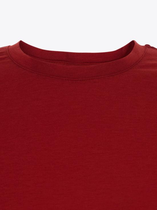 26SS 토템 긴팔 티셔츠 261WRT0588FB0419 344 Red - TOTEME