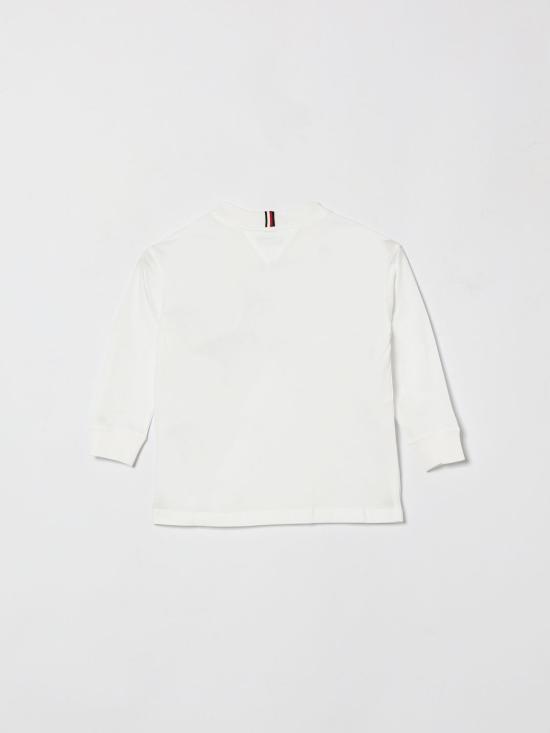 26SS [키즈] 타미힐피거 티셔츠 KB0KB10052 YBR White - TOMMY HILFIGER