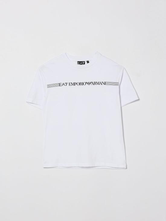 26SS [키즈] 엠포리오 아르마니 티셔츠 7B000262AF12874 U0002 White