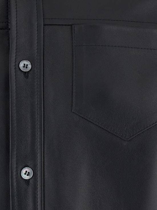 26SS 그리포니 가죽 자켓 G1AB0100 A99 Black - GRIFONI