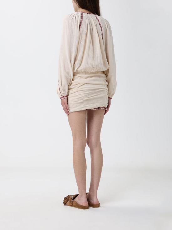 26SS 이자벨마랑에뚜왈 롱 원피스 RO1051FAD1J16E BERD Ivory - ISABEL MARANT ETOILE