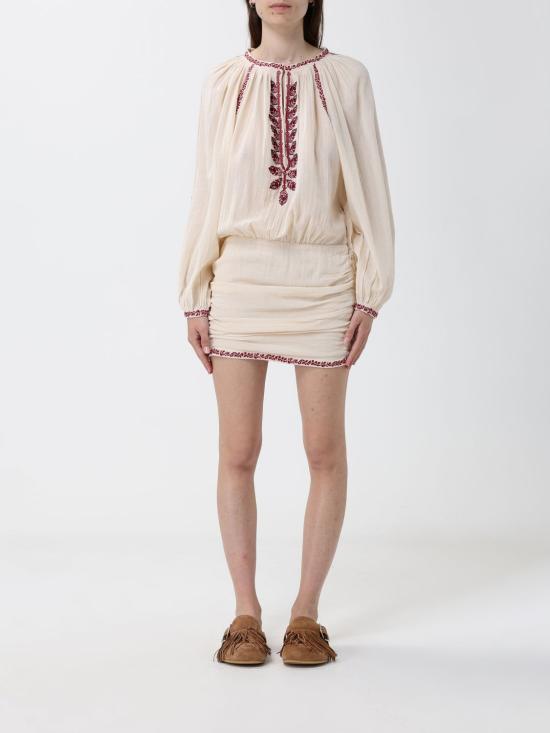 26SS 이자벨마랑에뚜왈 롱 원피스 RO1051FAD1J16E BERD Ivory