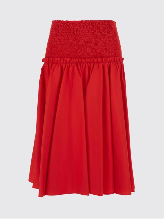 26SS 핑코 롱 스커트 107931A3PT R30 Red - PINKO