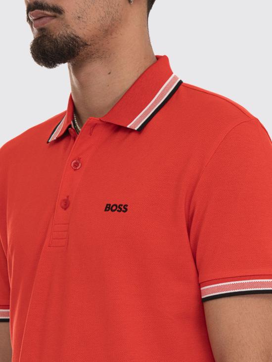 26SS 보스 폴로 티셔츠 50469055 644 Red - BOSS