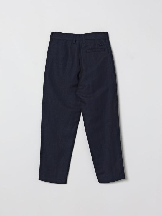 26SS [키즈] 엠포리오 아르마니 스트레이트 팬츠 EB001036AF20959 UB146 Blue - EMPORIO ARMANI