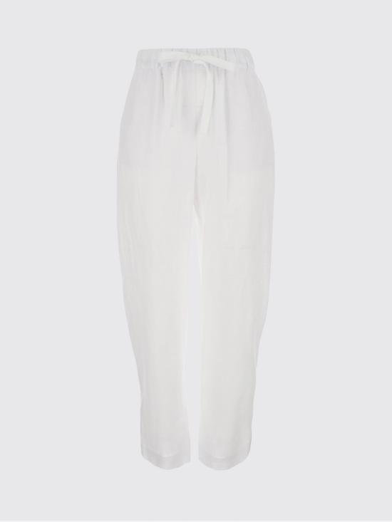26SS 세미쿠튀르 스트레이트 팬츠 S6SN37 A030 White - SEMI-COUTURE