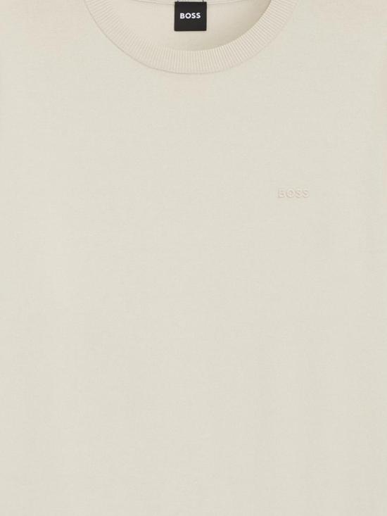 26SS 보스 스웨터 50556344 131 White - BOSS