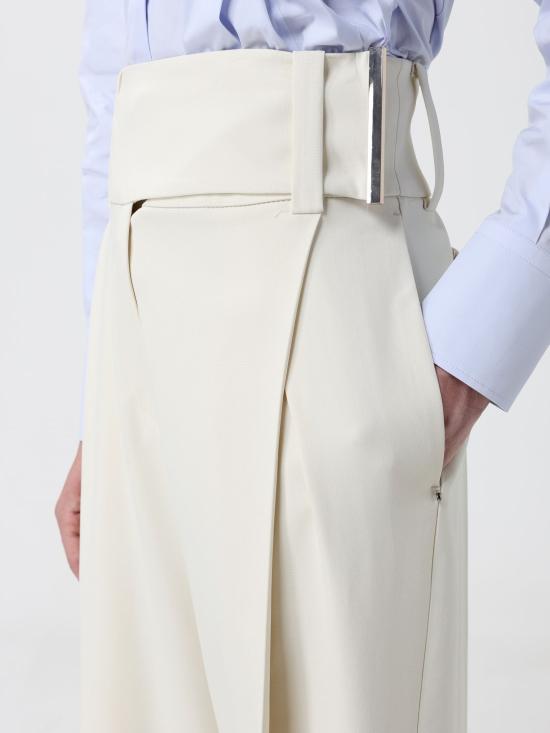 26SS 스포트막스 스트레이트 팬츠 2612131073600 006 Ivory - SPORTMAX
