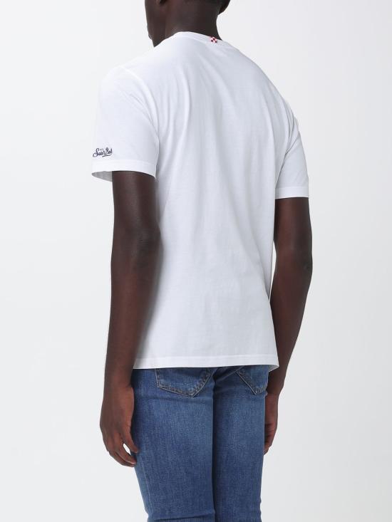 26SS 세인트바쓰 반팔 티셔츠 POT0001 00156L White 2 - MC2 SAINT BARTH