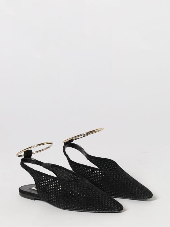 26SS 질샌더 플랫 슈즈 J15WX0019P7587 001 Black - JIL SANDER
