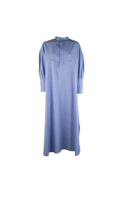 26FW 셀린느 롱 원피스 RR0RC2N91 07EU BLEU