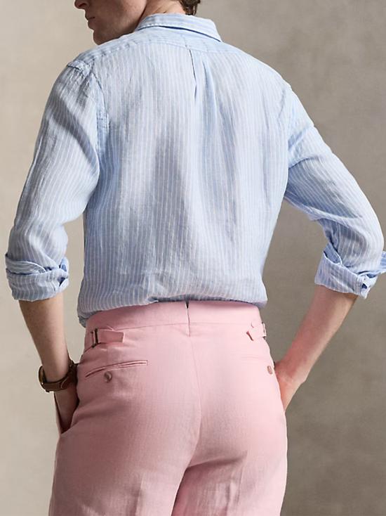 26SS 폴로 랄프로렌 긴팔 셔츠 710B15647 003 BLUE WHITE - POLO RALPH LAUREN