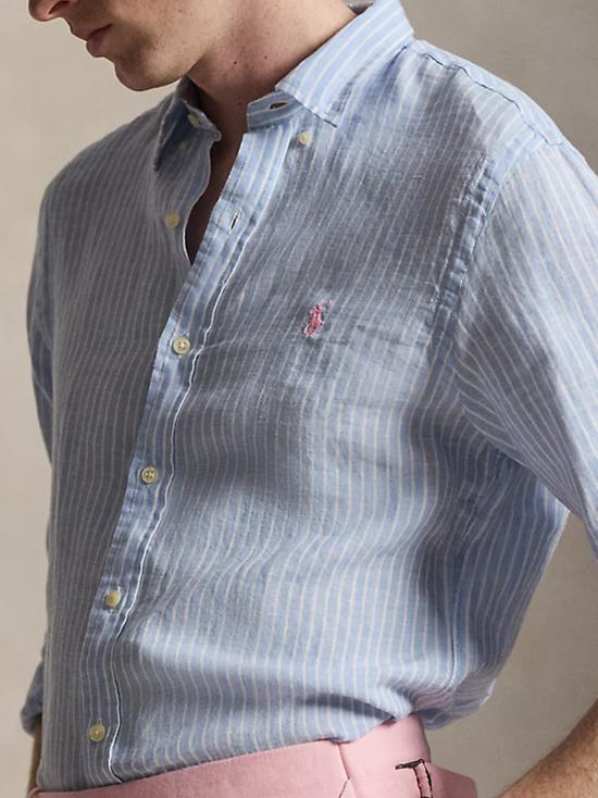 26SS 폴로 랄프로렌 긴팔 셔츠 710B15647 003 BLUE WHITE - POLO RALPH LAUREN