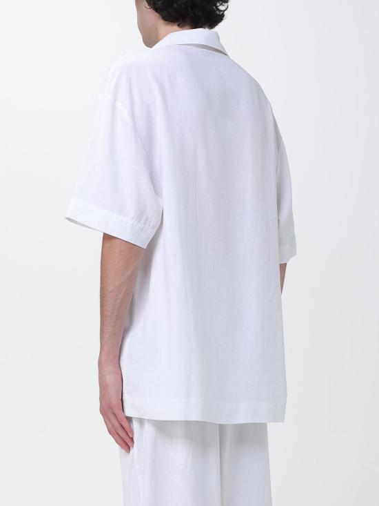 26SS 엠포리오 아르마니 반팔 셔츠 EM000593AF20590 U0002 White - EMPORIO ARMANI