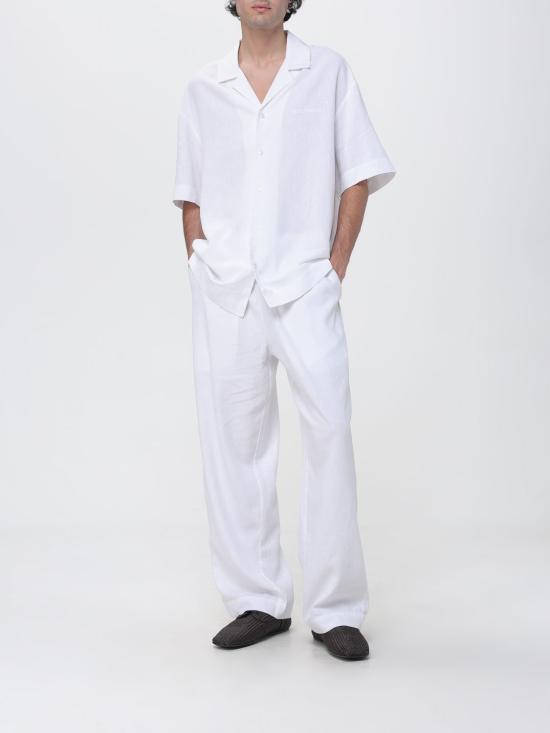 26SS 엠포리오 아르마니 반팔 셔츠 EM000593AF20590 U0002 White - EMPORIO ARMANI