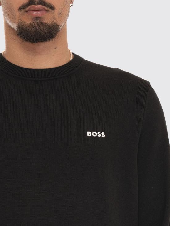26SS 보스 스웨터 50556145 001 Black - BOSS