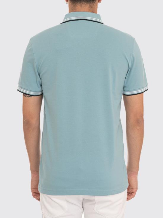 26SS 보스 폴로 티셔츠 50506193 445 Turquoise
