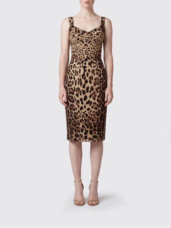 26SS 돌체앤가바나 롱 원피스 F63D4TFSADD HY13M Brown