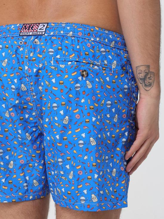 26SS 세인트바쓰 스윔팬츠 LIG0003 08097L Turquoise - MC2 SAINT BARTH