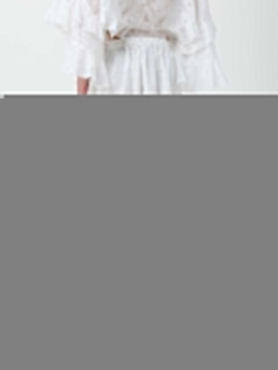 26SS 짐머만 롱 스커트 5770SRS263 Ivory - ZIMMERMANN
