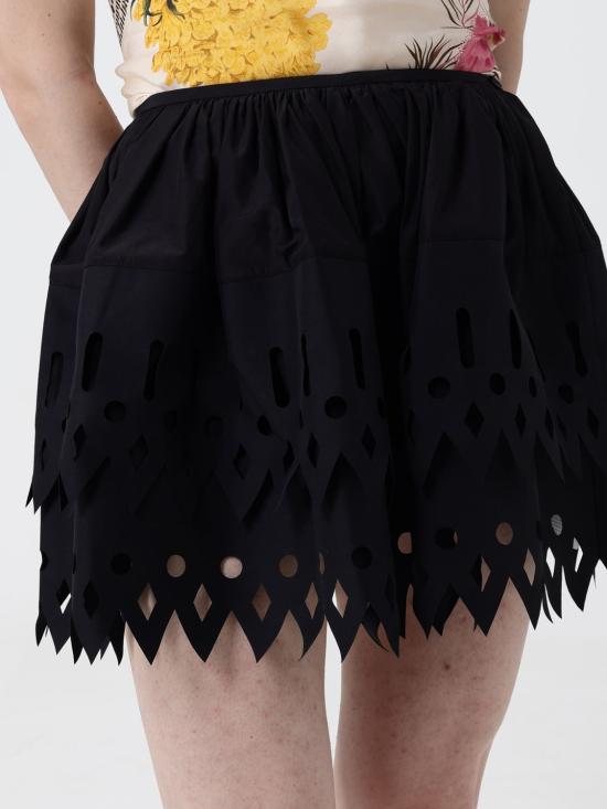 26SS 블루마린 숏 스커트 2G293A N0990 Black - BLUMARINE