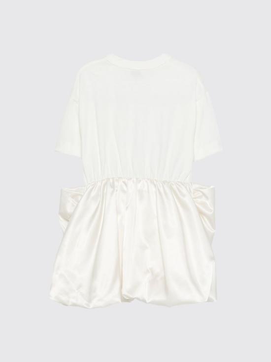 26SS [키즈] 핑코 원피스 KFAB0400JE017 0000 Yellow Cream - PINKO