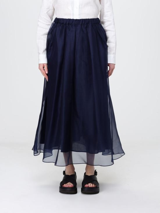 26SS 위켄드막스마라 롱 스커트 2615101032600 004 Blue