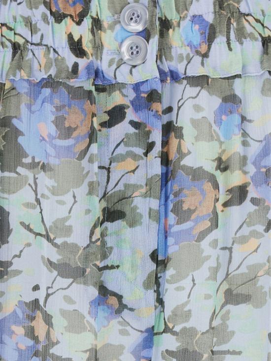 26SS 세미쿠튀르 팔라초 팬츠 Y6SS25 FLW56 Blue - SEMI-COUTURE