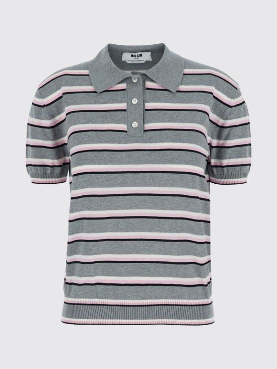 26SS 엠에스지엠 폴로 티셔츠 4042MDM205267483 98 Grey - MSGM