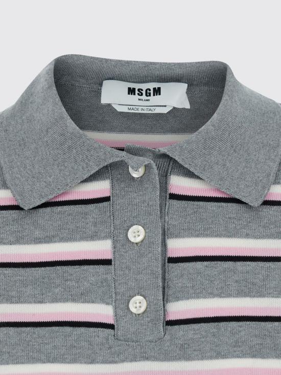 26SS 엠에스지엠 폴로 티셔츠 4042MDM205267483 98 Grey - MSGM