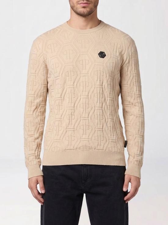 26SS 필립 플레인 스웨터 SAFCMKO1552PTE076N 06 Beige