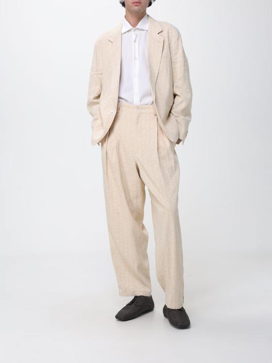 26SS 조르지오 아르마니 수트 세트 GM003531TE20778 U1060 Natural - GIORGIO ARMANI